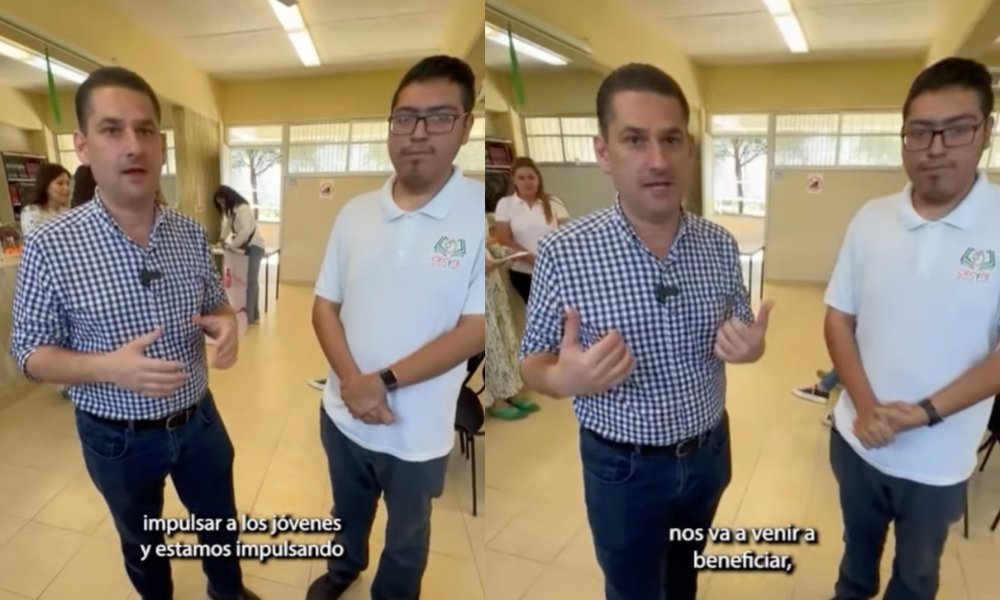 Impulsa Luis Cavazos proyectos de jóvenes sobre educación financiera