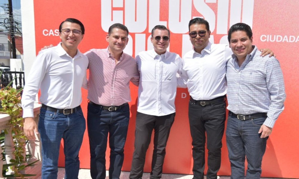 Asiste Luis Cavazos a inauguración de Casa Enlace con Luis Donaldo Colosio