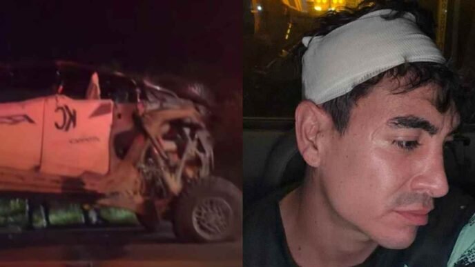 Suavecito de La Mansión VIP sufre accidente en transmisión en vivo