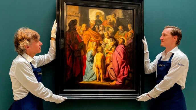 Cuadro atribuido a Rembrandt se vende por £8 millones en subasta