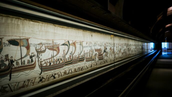 El Tapiz de Bayeux regresa a Inglaterra tras casi mil años