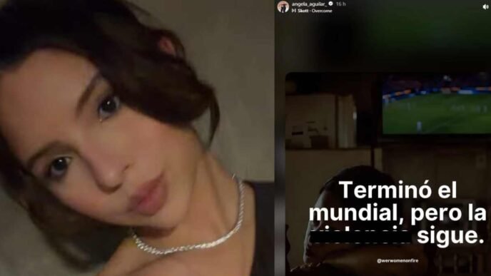 Ángela Aguilar envía mensaje importante tras la Final del Mundial 2026
