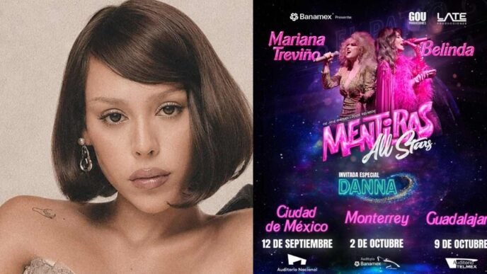 Danna Paola y Mentiras: All Stars lanzan precios de boletos