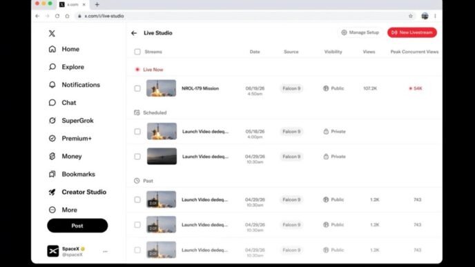X Live Studio revoluciona el streaming en directo para creadores de contenido