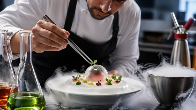 Cocina molecular: la experiencia gastronómica que transforma los sentidos
