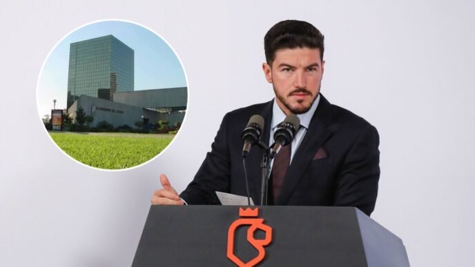 Samuel García presenta su Quinto Informe al Congreso de Nuevo León